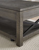Dexter - Lift Top Cocktail Table - Brown