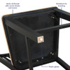 Magnolia - Counter Stool - Black