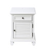 Charlestown - Storage End With USB - White
