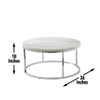 Echo - Marble Top Round Table