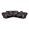 Alexandria - Leather Power Sectional