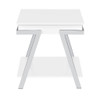 Zena - End Table - White