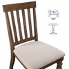 Joanna - Side Chair - Brown