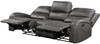 HELIOS Dark Gray Reclining Sofa & Loveseat