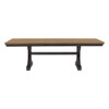 Montrose - Dining Table With 20" Leaf - Espresso And Brown