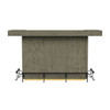 Jemma - Bar Table With Light - Gray And Dark Espresso