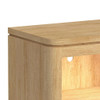 Rosalie - Nightstand With USB And LED