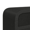 Ridgemont - Sofa Table With Bottom Shelf - Black With Grain