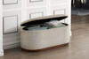 SCARLETT Taupe Storage Bench