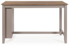 Harperfeld - Rectangular Dining Room Counter Table - Natural / Gray