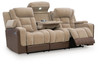 Mixed Motion - Power Reclining Sofa With Adjustable Headrest