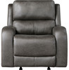 HELIOS Dark Gray 38" Wide x 40" Height Rocker Recliner