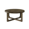 Kerby - Round Coffee Table - Dark Brown