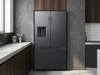 MEIZA S26 Matte Black Steel 31 cu. ft. Large Capacity French Door Refrigerator