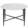 Loxie - Marble Top Round Table