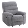 Cozy - Manual Recliner - Gray