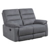 Cozy - Manual Recliner Loveseat - Gray
