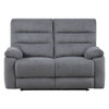Cozy - Manual Recliner Loveseat - Gray