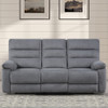 Cozy - Manual Recliner Sofa - Gray
