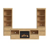 Rosalie - 3 Piece Entertainment Unit With 71" TV Console