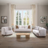 Duncan - Loveseat With 2 Pillows - Beige