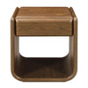 Lanza - End Table With Drawer - Dark Walnut