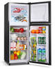HALLEY T26 Black 5 Cu. Ft. Mini Refrigerator with Freezer