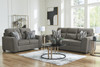 HARRISON Gray 90" Wide x 40" Height Sofa