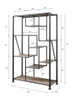 Brantley - Bookshelf - Antique Oak & Sandy Gray