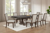 Augusta - Upholstered Side Chair (Set of 2) - Rustic Brown