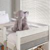 BENTON White Twin Loft With Slide