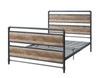 Brantley - Full Bed - Antique Oak & Sandy Gray