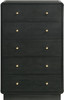 STAVER Black Bedroom Set