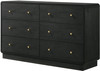 STAVER Black 59" x 34" Height Dresser