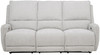 BARRETT Light Gray Fabric Power Reclining Sofa 