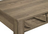 CYRENE Brown 47" x 20" Desk 