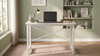 TAZIO White 31" x 20" Desk (RTA)