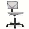 VIMOSE Light Gray 18" Wide Office Chair