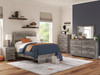 GATELL Gray Youth Bedroom Set 