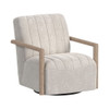 Blaze - Swivel Chair - Laurence Cream