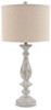 Bernadate - Poly Table Lamp (Set of 2) - Whitewash