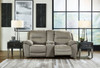 Next-Gen Gaucho - DBL Rec Loveseat w/Console - Putty