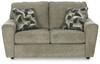 Cascilla - Loveseat - Light Gray