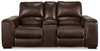 Alessandro - PWR REC Loveseat/Con/Adj HDRST - Walnut