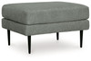 Hazela - Ottoman - Charcoal