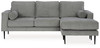 Hazela - 2 Pc. - Sofa Chaise, Loveseat - Charcoal