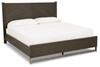 Arkenton - King Panel Bed - Grayish Brown