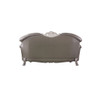 Dresden - 47" Sofa With 5 Pillows - Synthetic Leather & Vintage Bone White