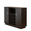 Hazen - 34.84" Wine Cabinet - Espresso