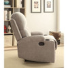 Rosia - Motion Recliner - Gray Linen